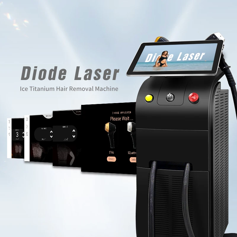2024 Permanent Painless Diode Laser Hair Removal Machine